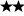 2 étoiles 2 étoiles