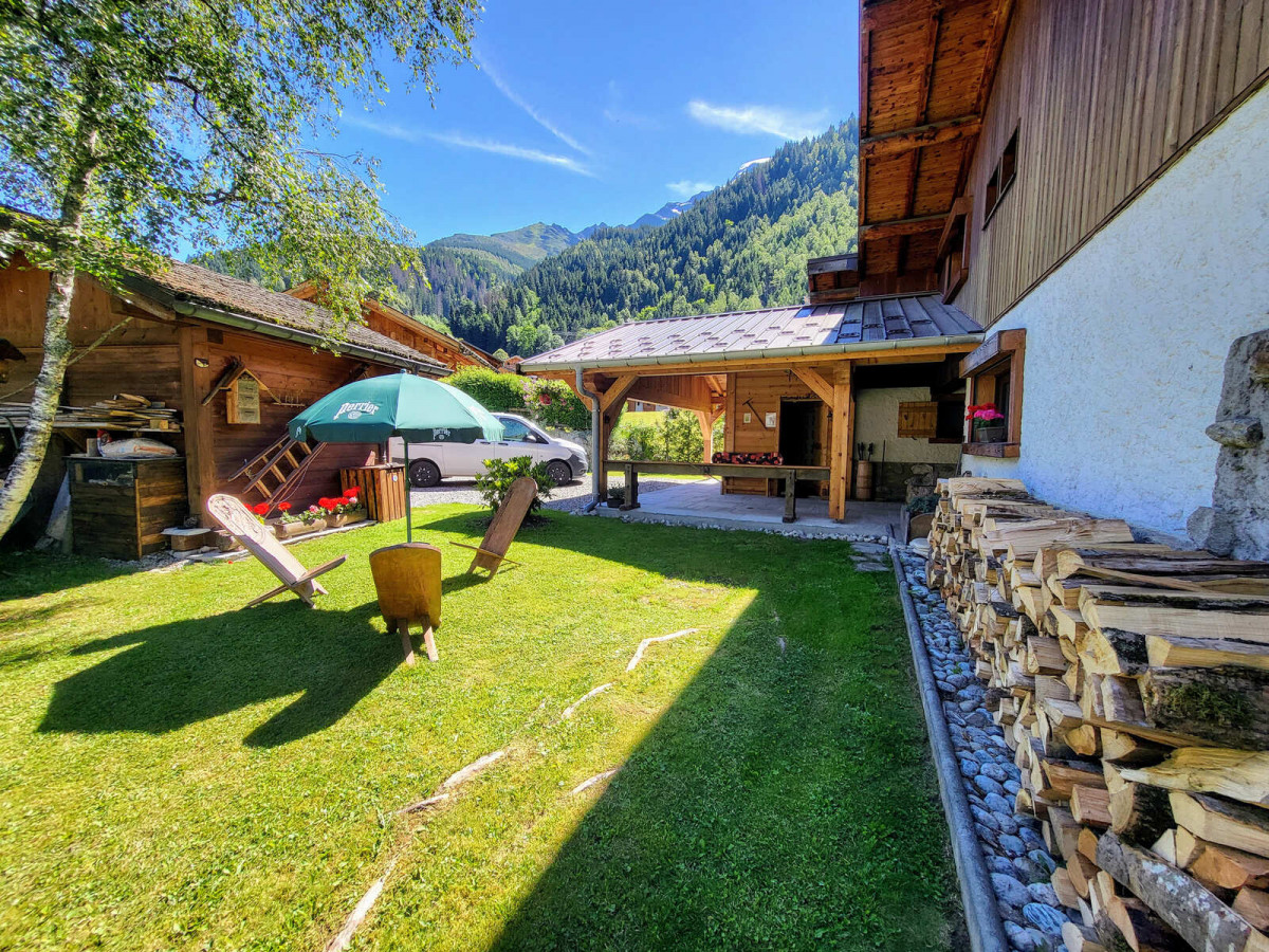 entrée chalet