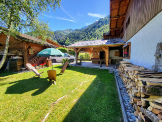 entrée chalet