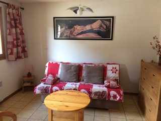 séjour canapé convertible, couchage 140